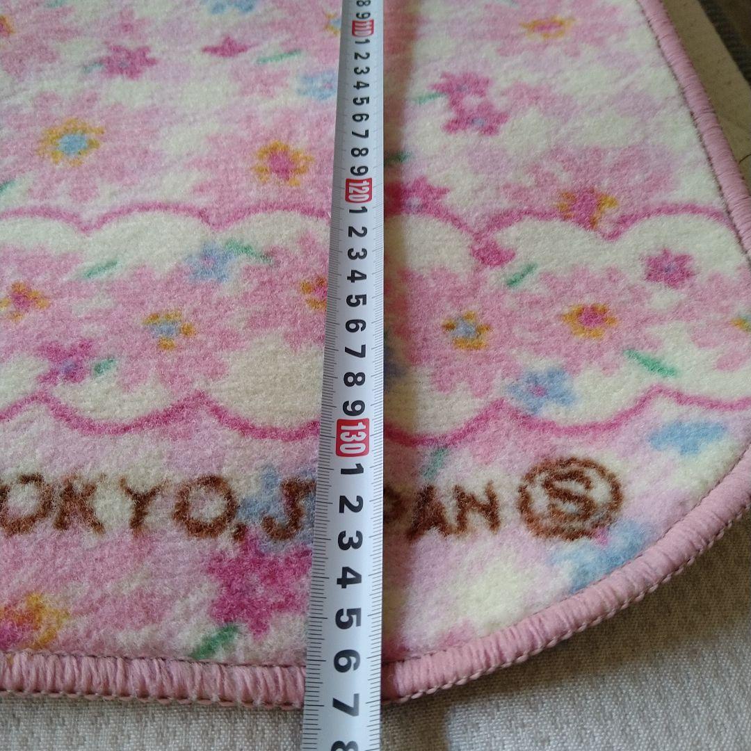 ルームボックス　絨毯　マット　デスクマット　カーペット　マロンクリーム　サンリオ