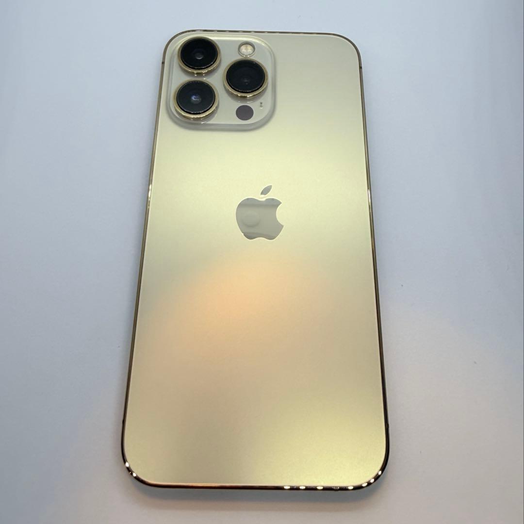 【美品】最大容量100% iPhone 13 Pro ゴールド　256GB