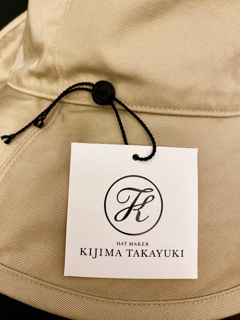 希少カラー KIJIMA TAKAYUKI バーバリークロス コットン ハット