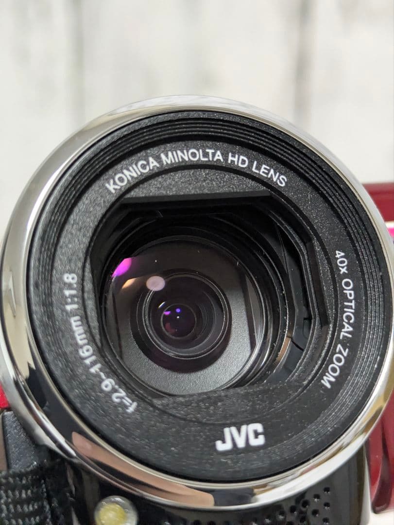 JVC　GZ-E325　レッド