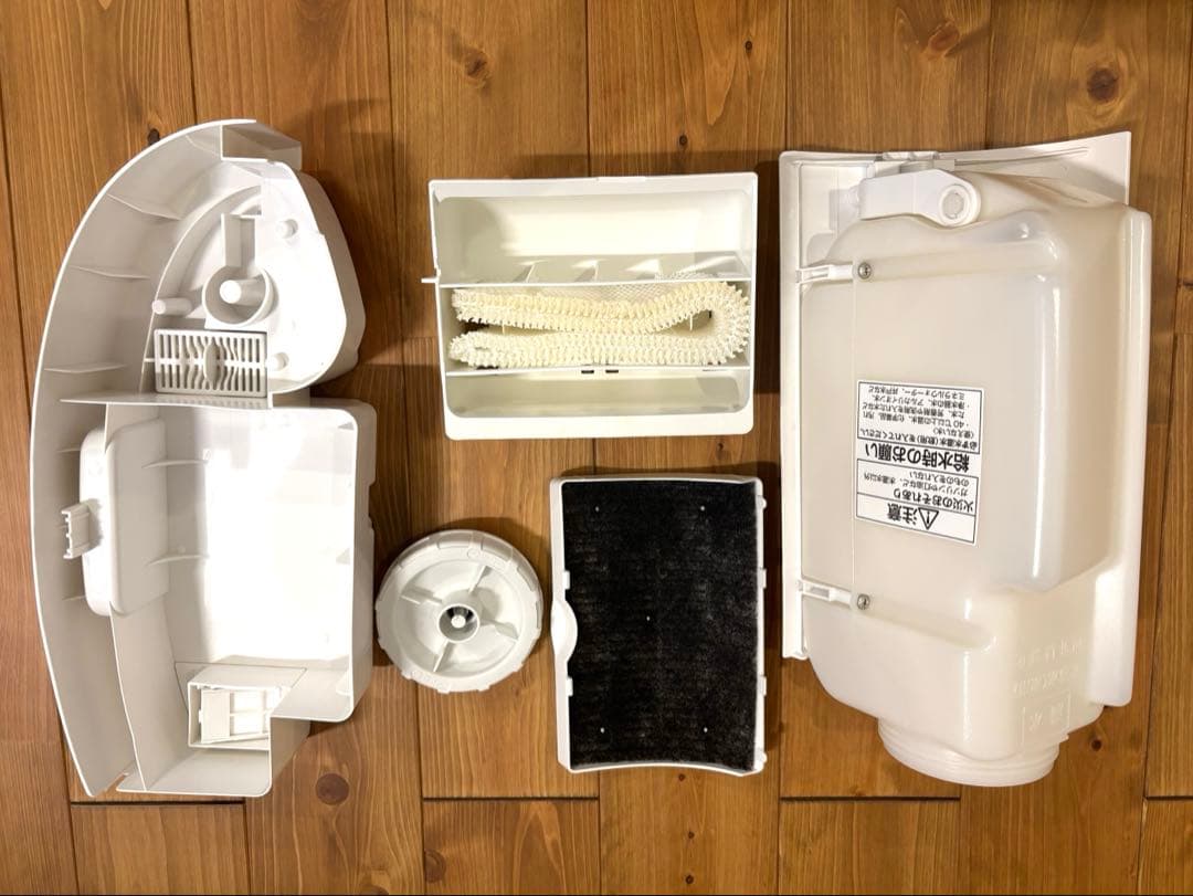 【美品】パナソニック加湿機能付きセラミックファンヒーターDS-FKX1206-W