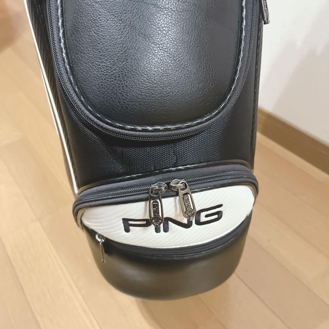 K267 PING ピン キャディバッグ ブラック フード無し