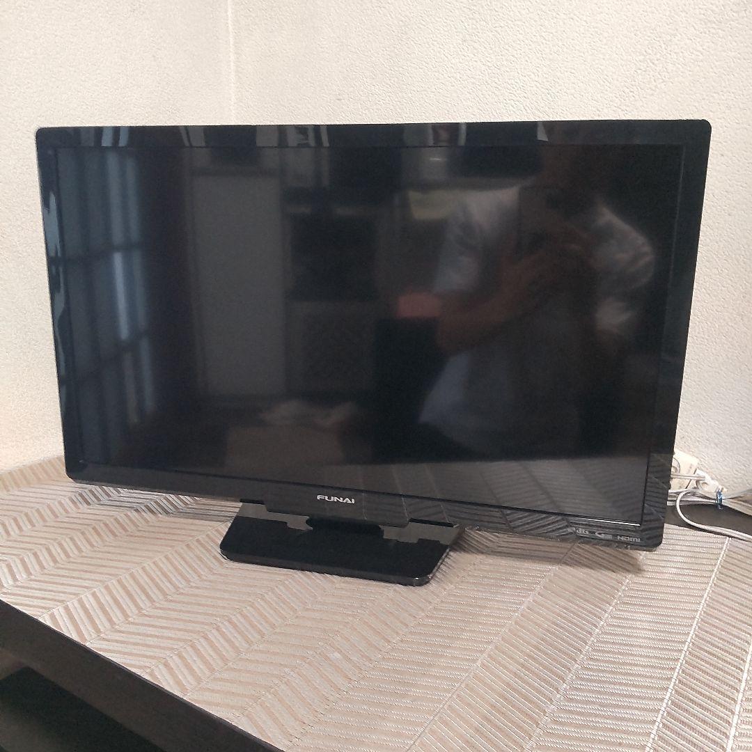 FUNAI液晶テレビ 2018年製造 24型 4,8k BS,CSケーブル