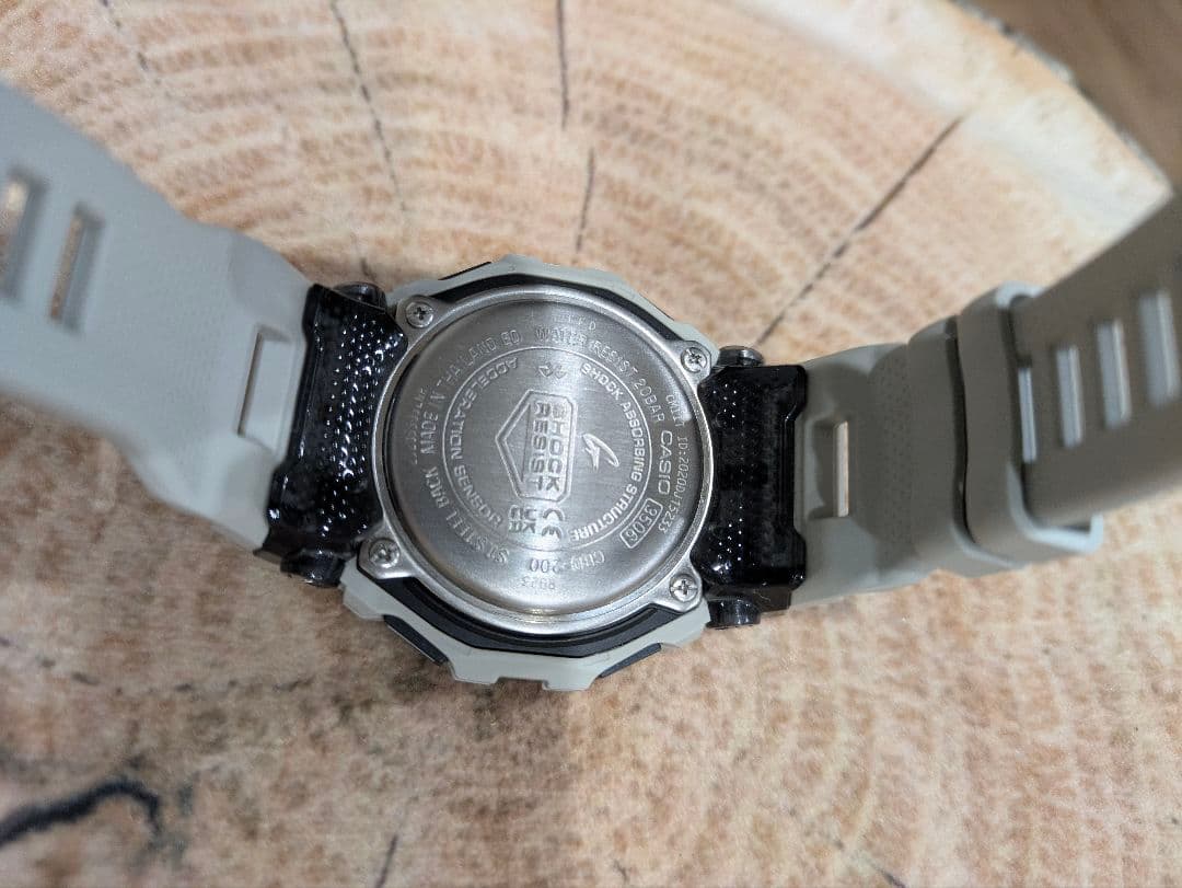 G-SHOCK デジタル腕時計 GBD-200　グレー