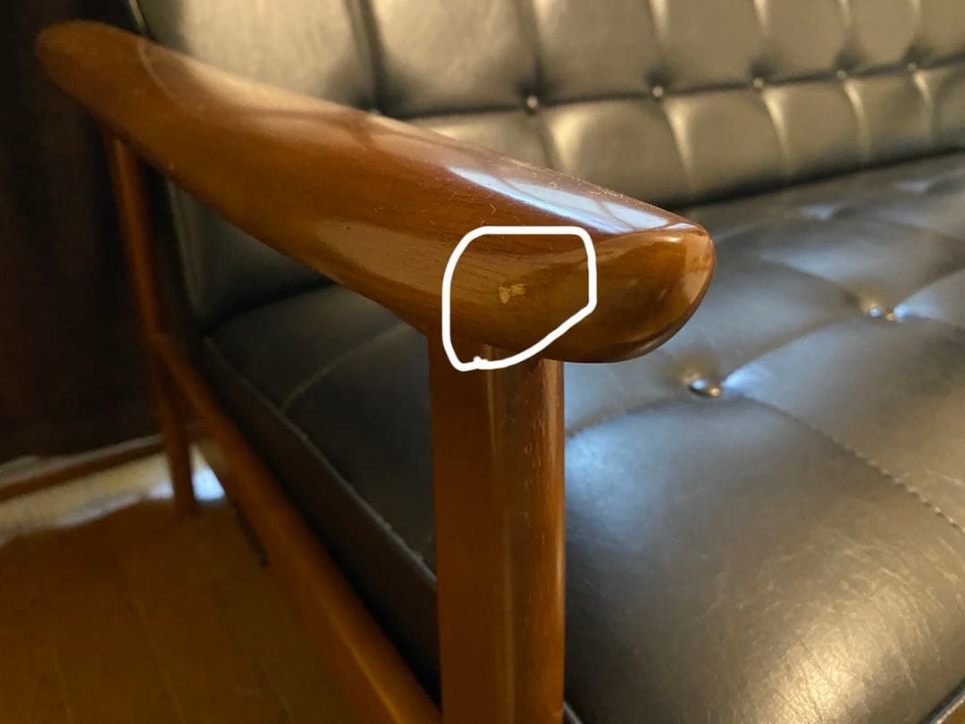 カリモク60 Kチェア　2シーター