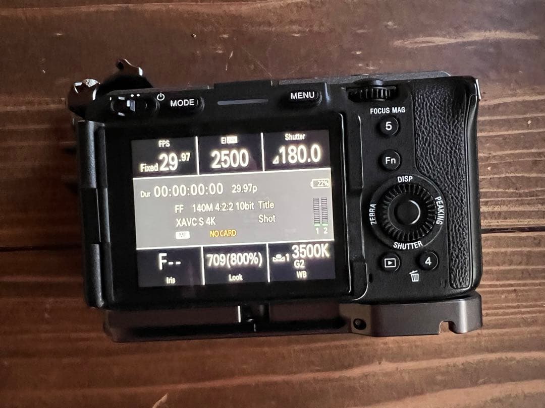 ソニーfx30多言語メニュー(週末の値下げ)