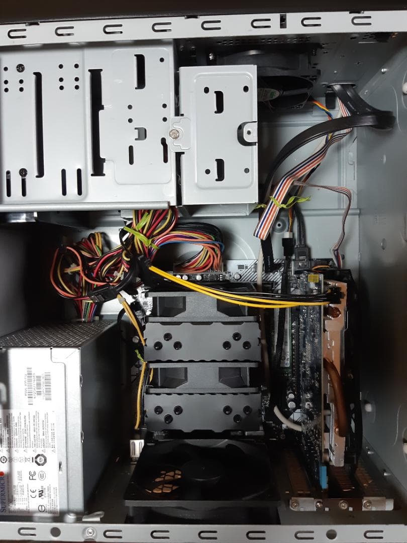 自作PC　RYZEN7 2700・8GB・128GB・R7 260X・Win11