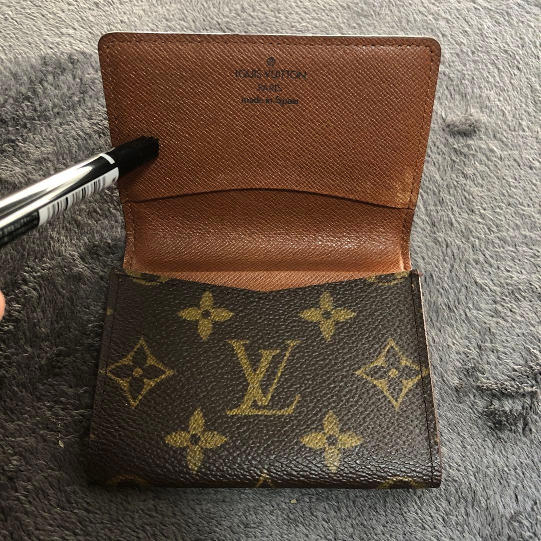 ルイヴィトン モノグラム アンヴェロップ カードケース名刺入れ 123077