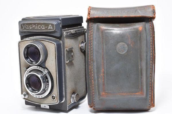 フィルムカメラ Yashica A 6x6 TLR Yashikor 80mm F3.5