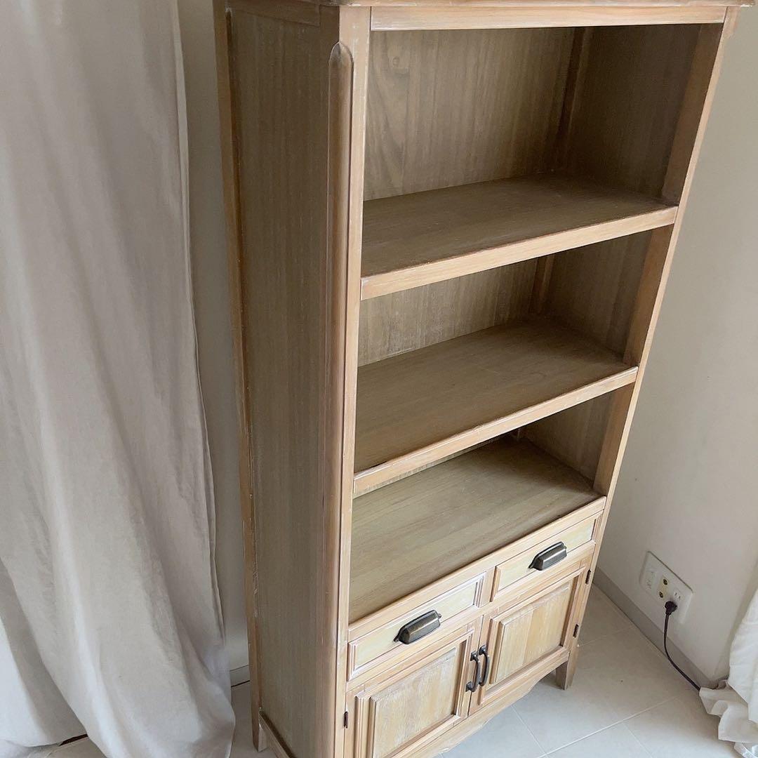 アンティーク　シャビーシック　フレンチシャビー　北欧　フランス　シェルフ　飾り棚