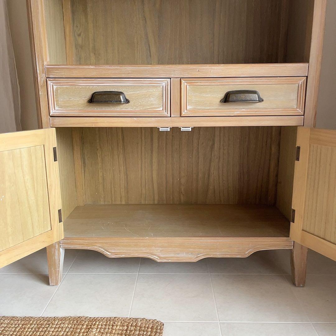 アンティーク　シャビーシック　フレンチシャビー　北欧　フランス　シェルフ　飾り棚