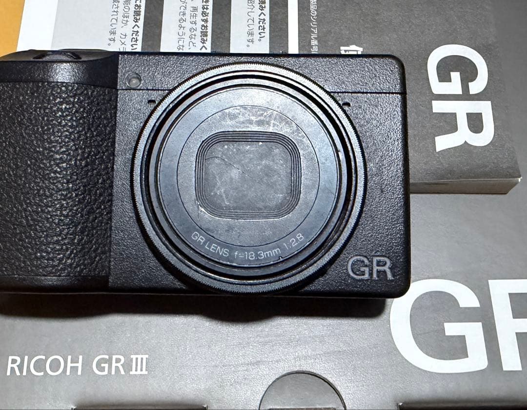 RICOH GR III (GR3) 本体 純正付属品 SDカード 書籍おまけ