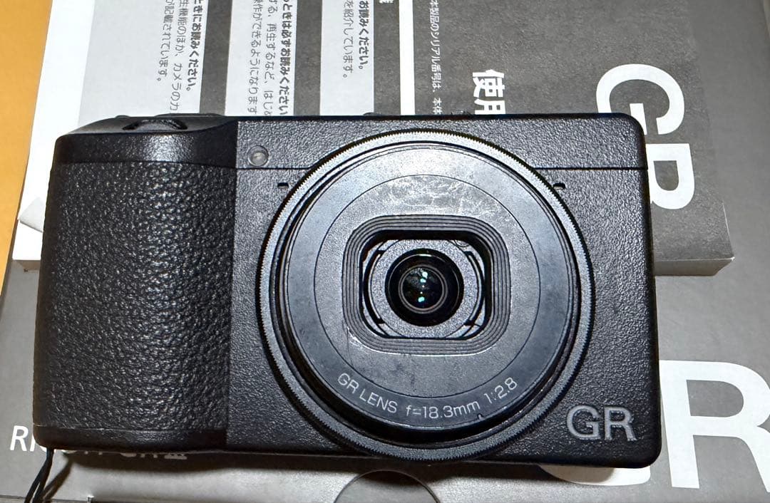 RICOH GR III (GR3) 本体 純正付属品 SDカード 書籍おまけ