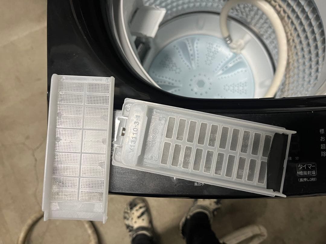 ほぼ未使用 Haier 2025年製最新モデル 洗濯機 5.5kg 風乾燥搭載T