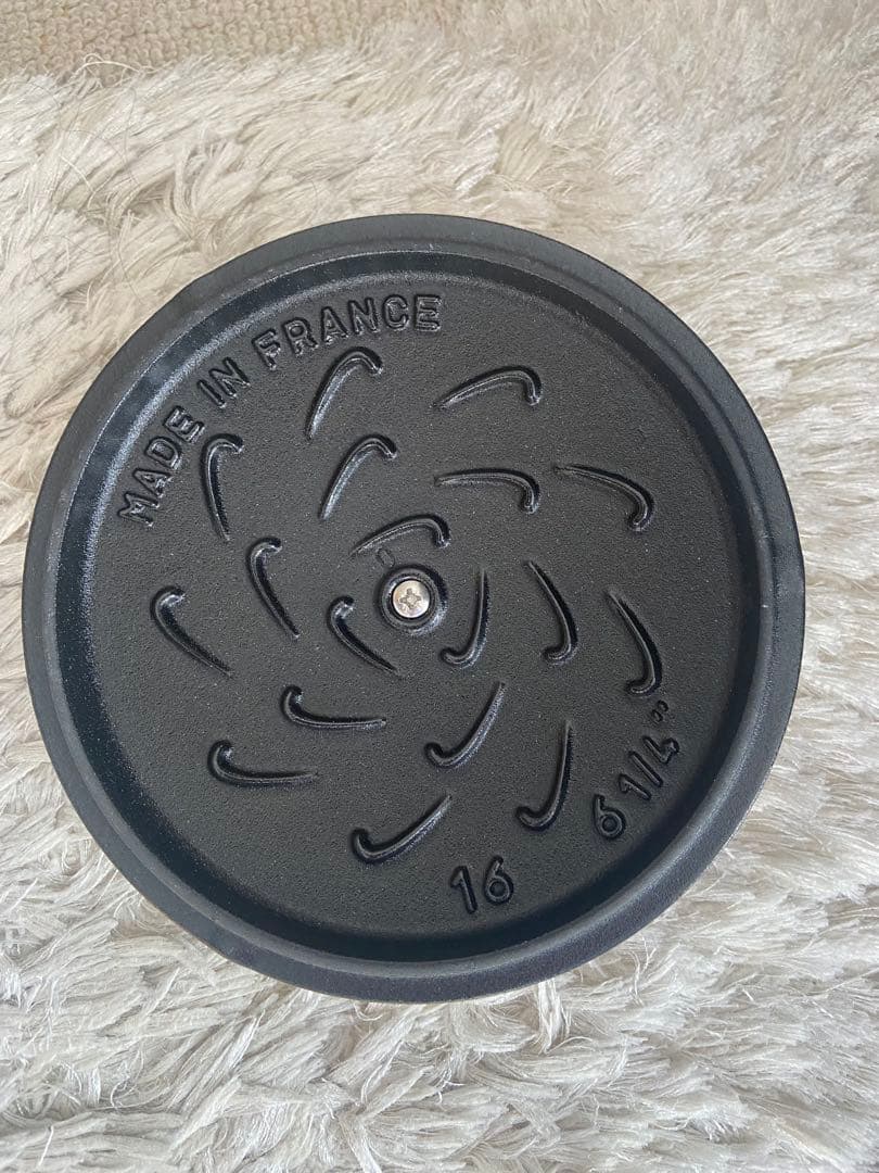 STAUB ワナベ16cm スノーフレーク　カンパーニュ