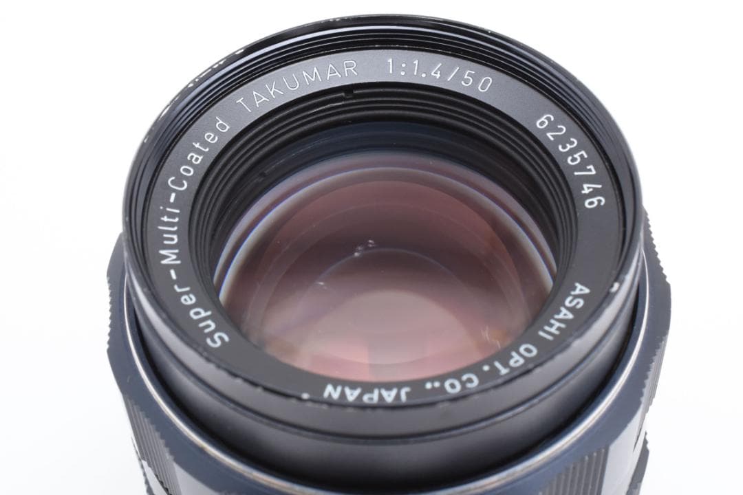 ★極上品★PENTAX TAKUMAR 50mm f1.4 8枚羽#1060