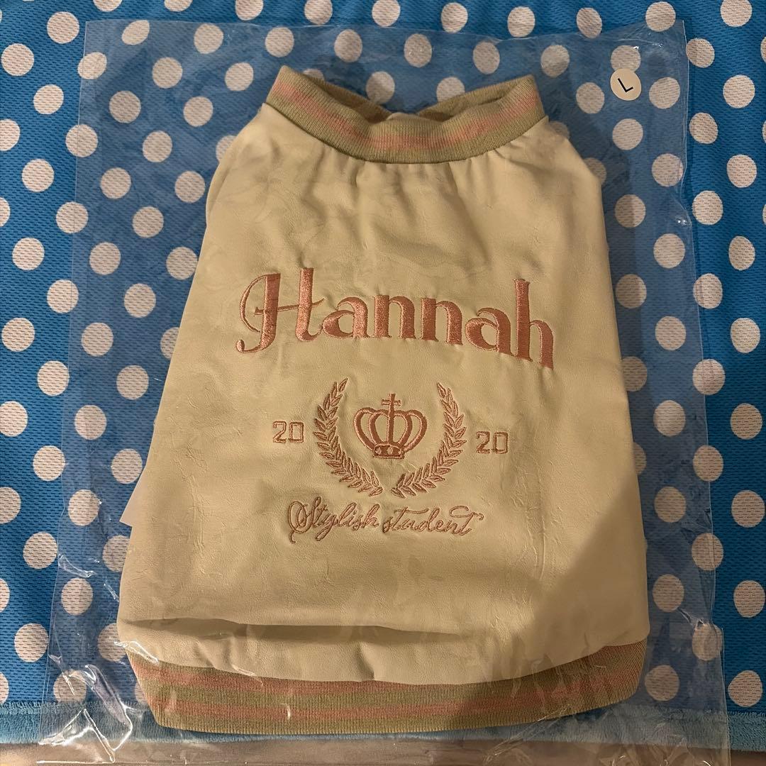 完売品　Hannah クロッカンブッシュ ピンク L アウター 新作ジャンパー