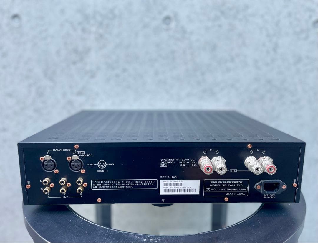 美品MARANTZ マランツ パワーアンプ PA01