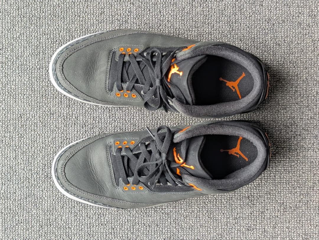 Air Jordan 3 Fear Pack ブラック 29cm 美品