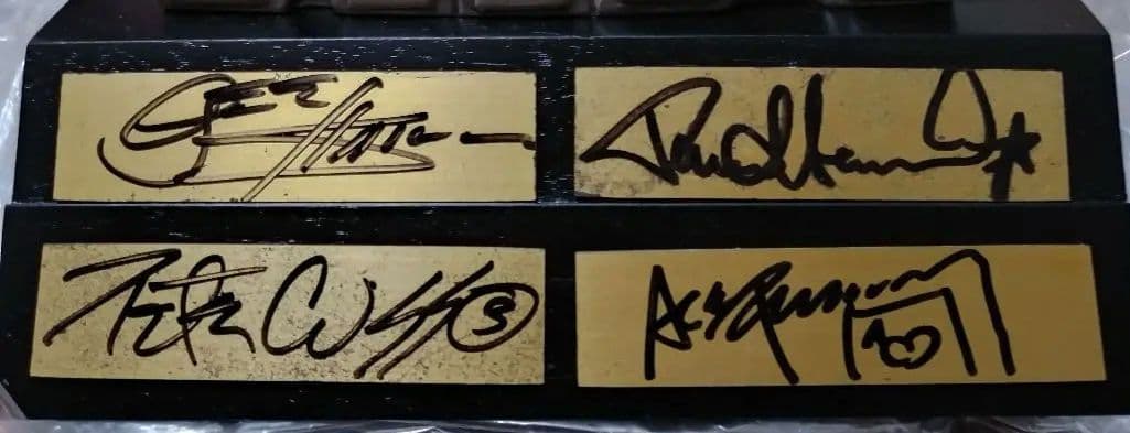 KISS 直筆 サイン入りスタチュー 限定74/500