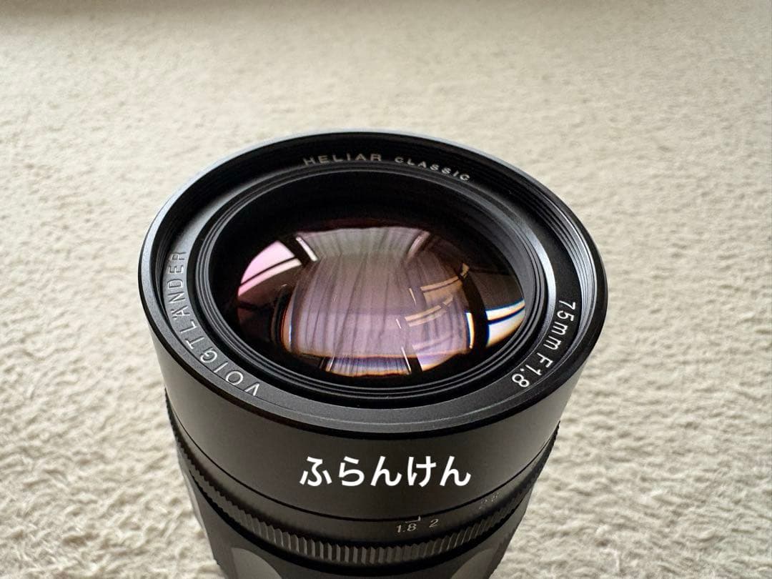 美品 Leica M Heliar classic 75mm f1.8 元箱
