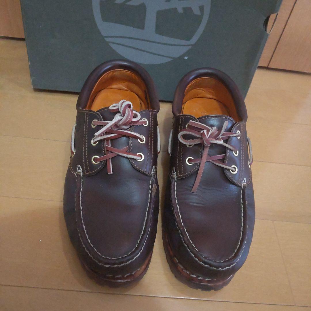 【ケア済】Timberland 3eye ブラウン