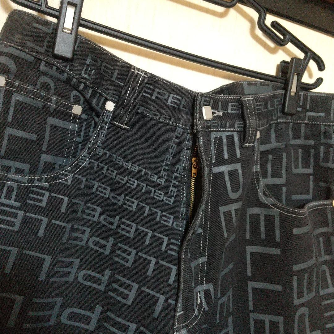 o*y様 PELLE PELLE『総柄ロゴ モノグラムデニムジーンズ』ペレペレ