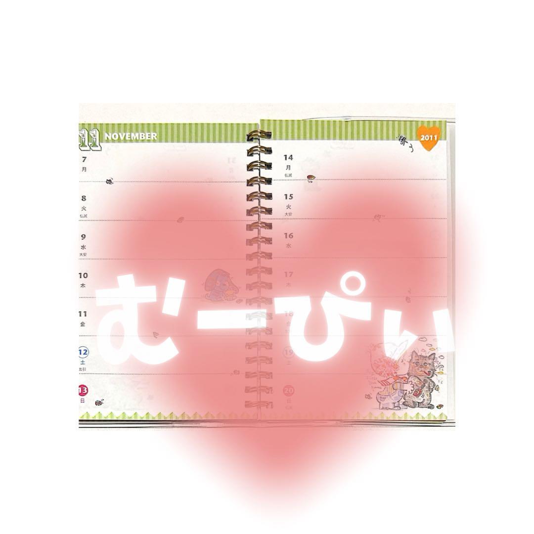 当時の品 年代物 水森亜土 亜土ちゃん フルカラー手帳 中古 レア