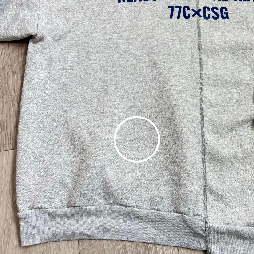 Curensology 77circa ヴィンテージスウェット