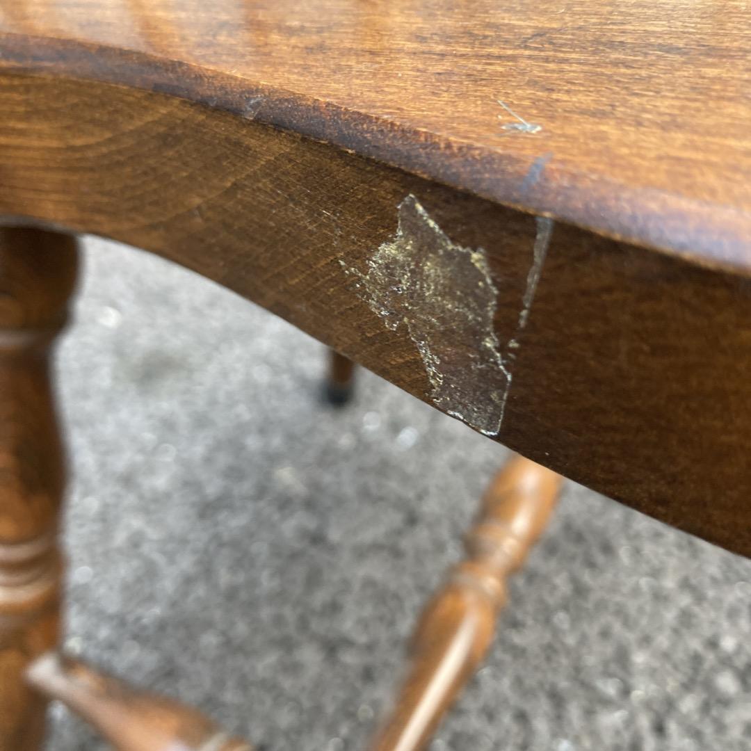 【お値下げOK】飛騨産業 キツツキ ウィンザーチェア 3脚セット ロゴ剥がれ