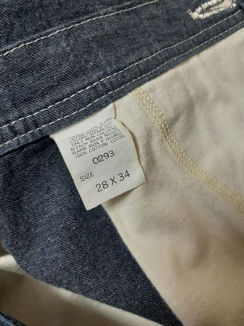 30'S 復刻　Lee　オーバーオール　ローバック　JELT DENIM