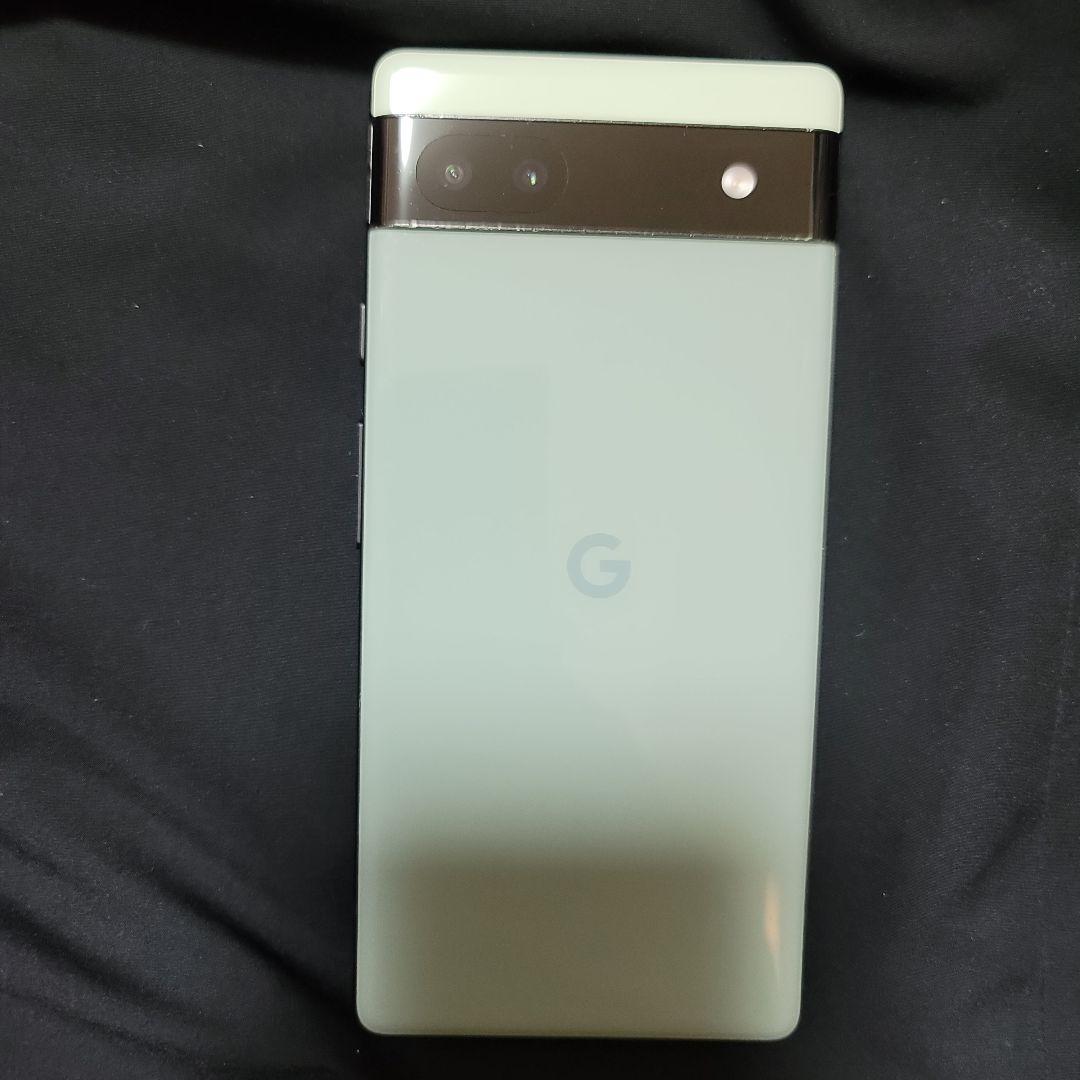 Google Pixel 6a セージ 本体、ケース SIMフリー