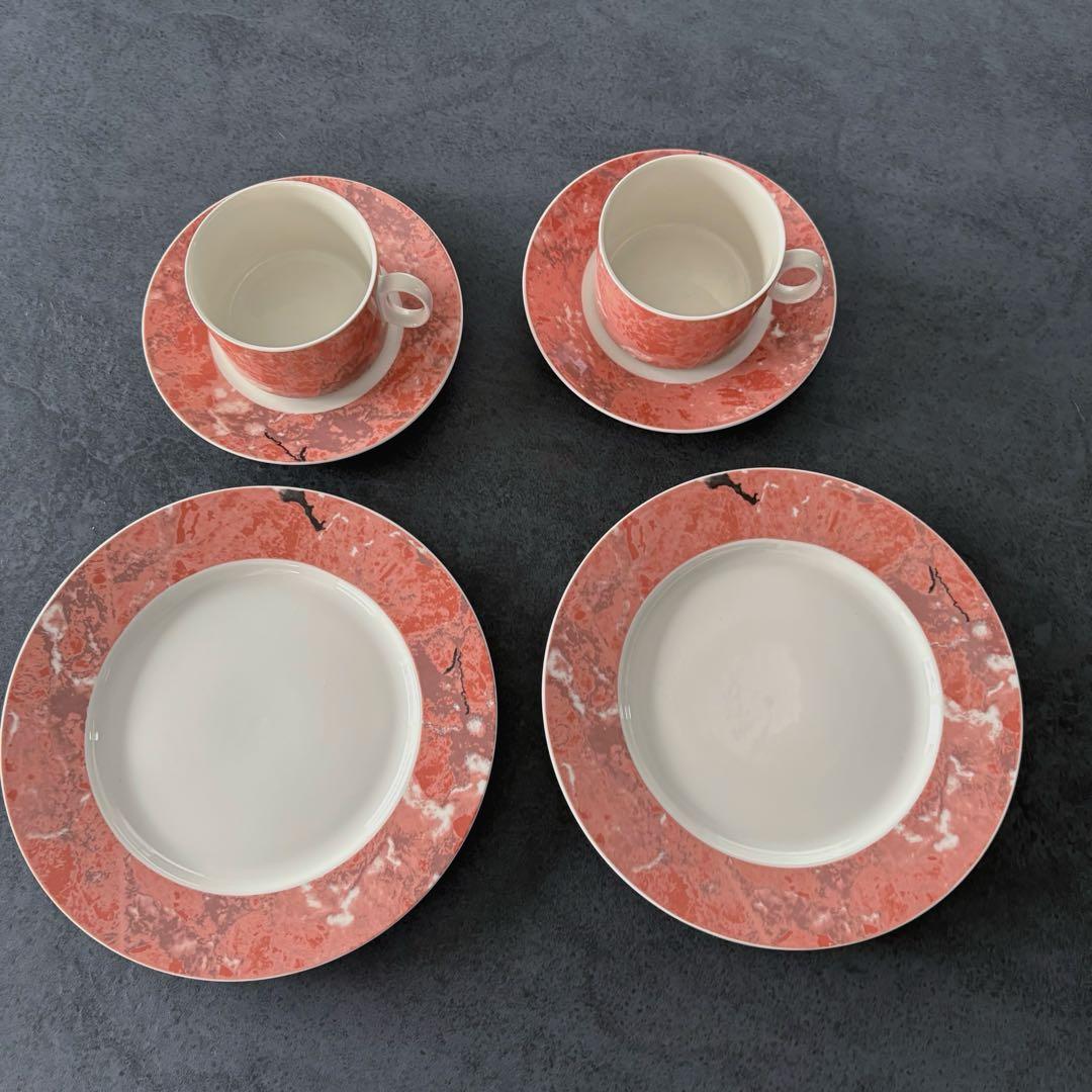 Villeroy & Boch Siena カップ&ソーサーとプレート 2セット