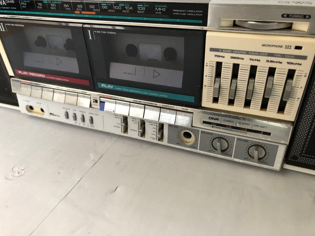 ビンテージ　AIWA CA-W5動作訳あり(I96)