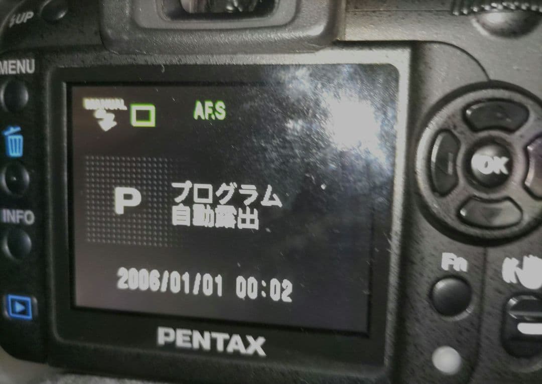 K100D ショット数3,705回 ペンタックス PENTAX CCD カメラ
