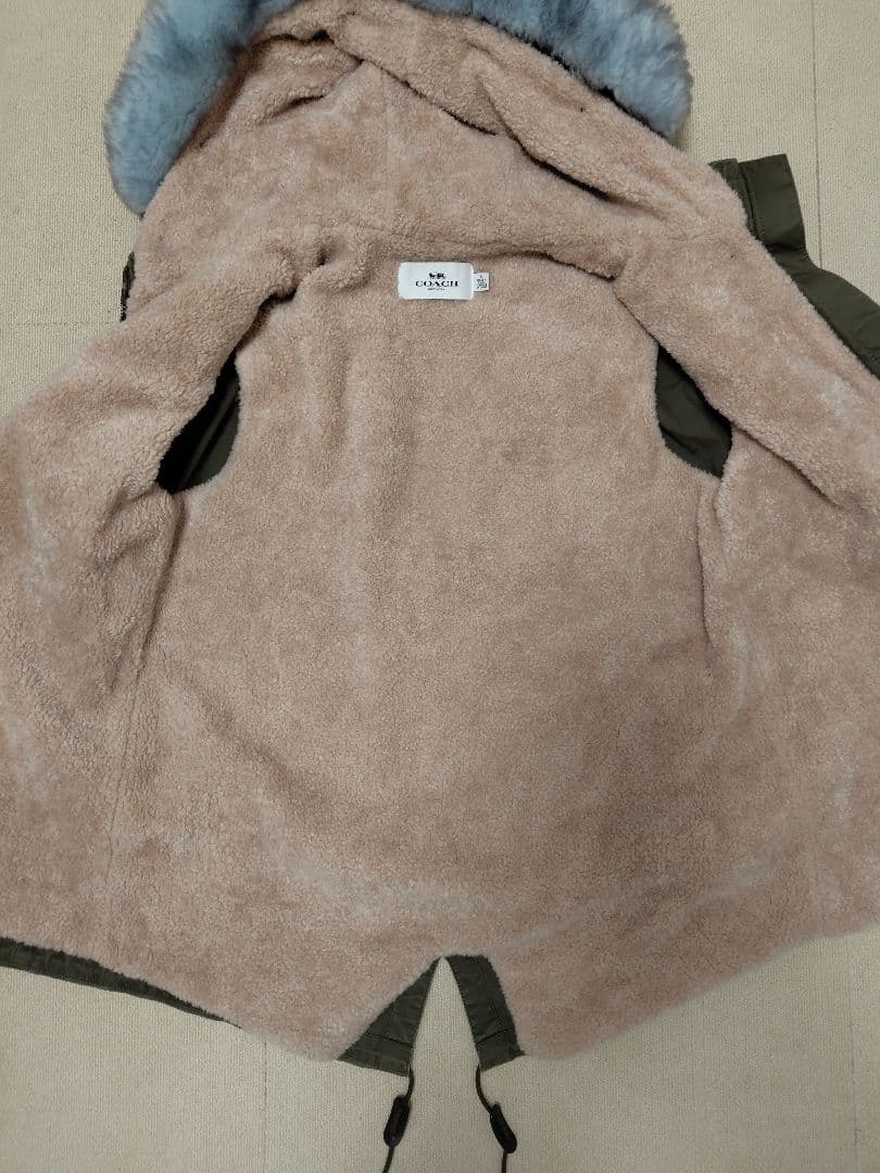 【COACH】コーチ　モッズコート　ライナー付　定価約18万円