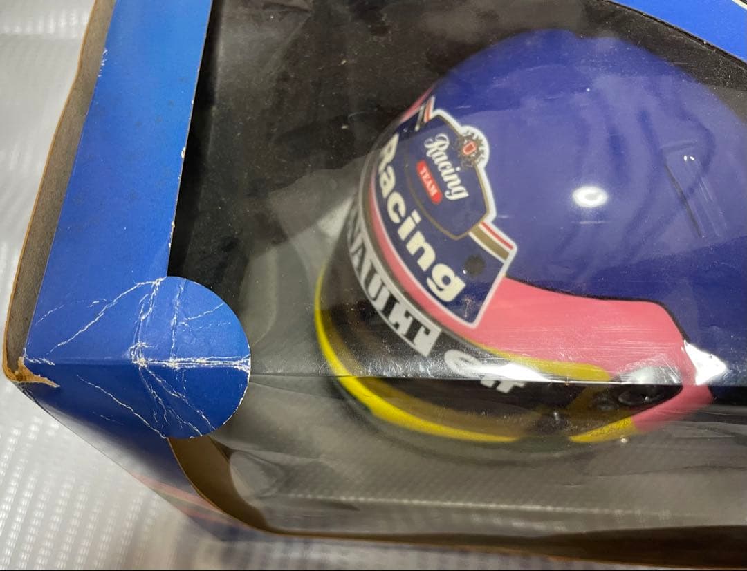 1/2ヘルメット F1 ウィリアムズ ルノー J.ビルヌーブ