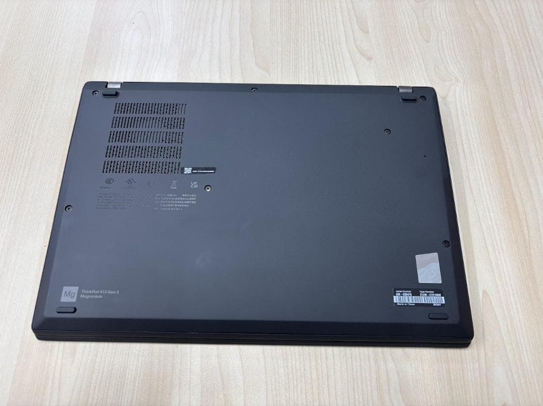 ThinkPad X13 Gen3 Ryzen5/メモリ16GB/LTE