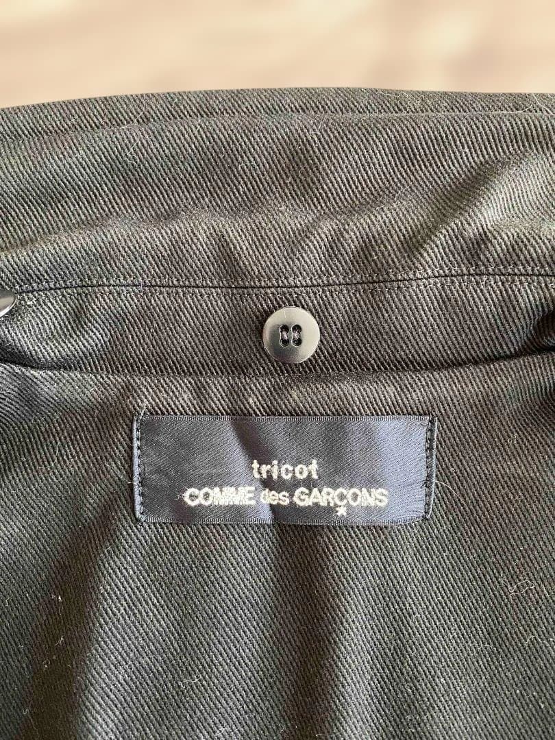 【みつ】 COMME des GARÇONS tricot ブラックコート