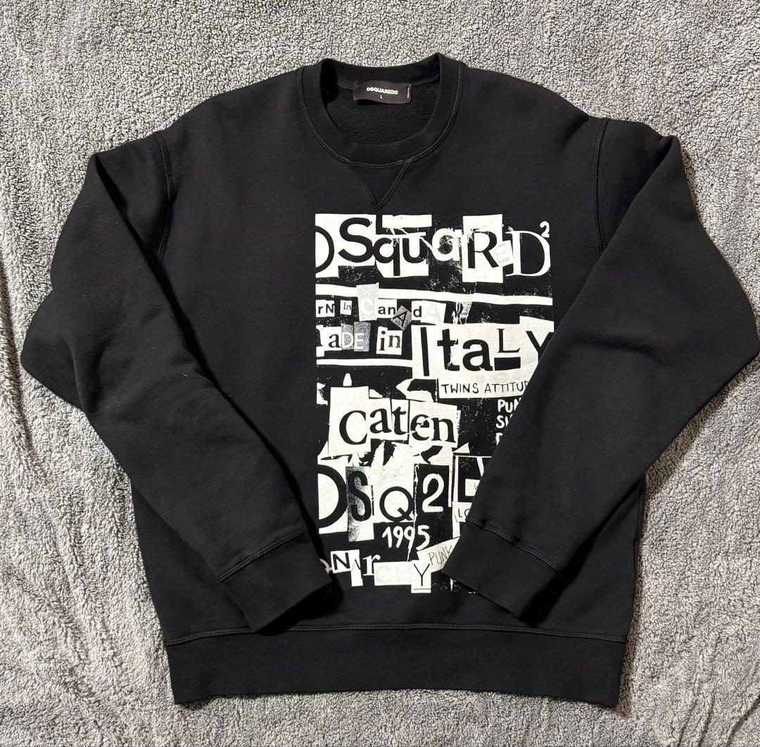DSQUARED2(ディースクエアード)スウェット トレーナー L