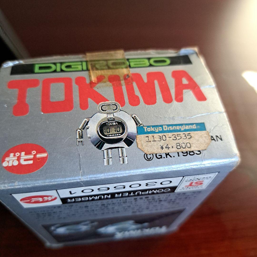 【新品/希少】80年代 BANDAI TOKIMA オリジナル ロボット時計