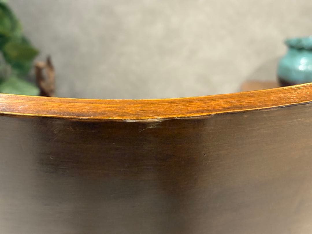 超希少　ウルフロッキングチェア　無垢材　クラシック　アジアン　木彫り　INR