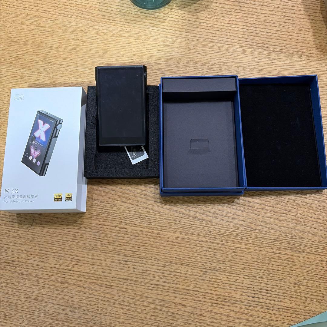 M3X 黒　ポータブルミュージックプレイヤー