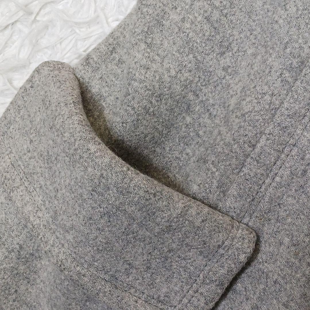 ✨美品✨バーバリーブルーレーベル　アンゴラ混 コート　ノバチェック　ダブル