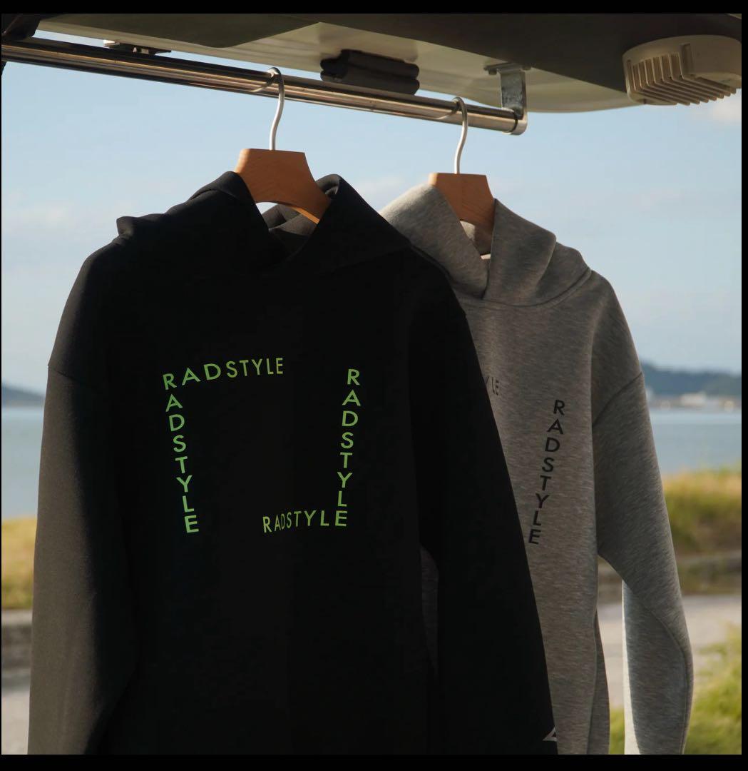 RADSTYLE ダンボールパーカー ブラックＭ　高橋優介 ブルーブルー