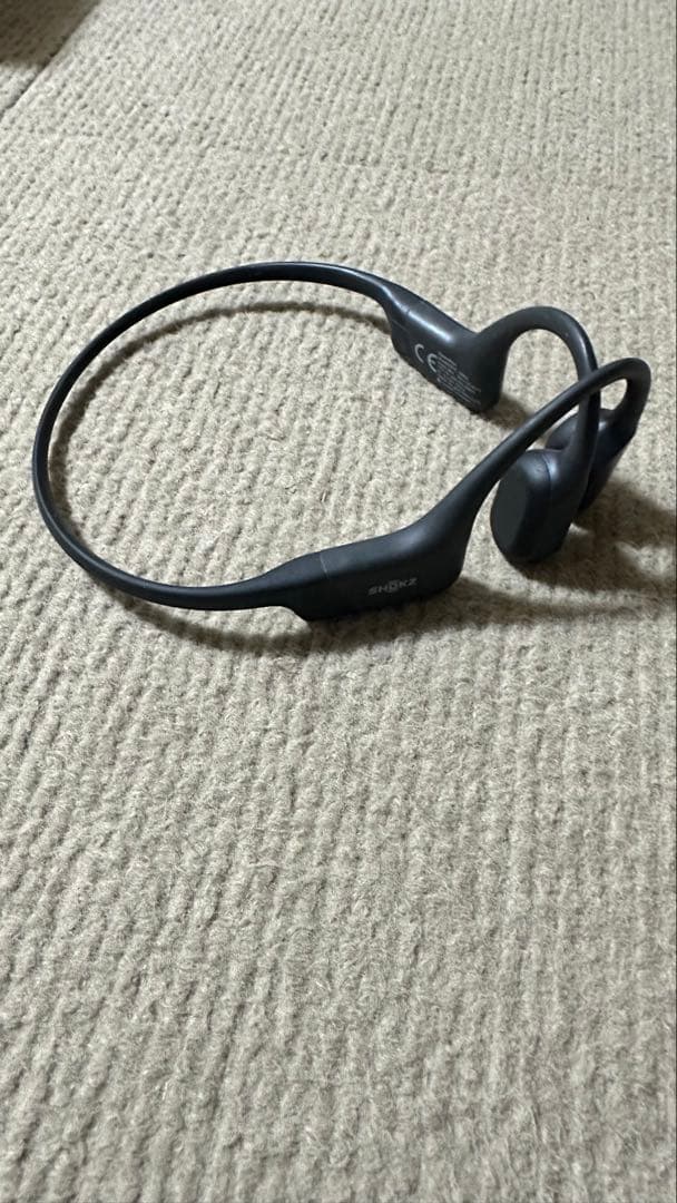 【最終値下年末迄】SHOKZ OPENRUN 骨伝導イヤホン ブラック