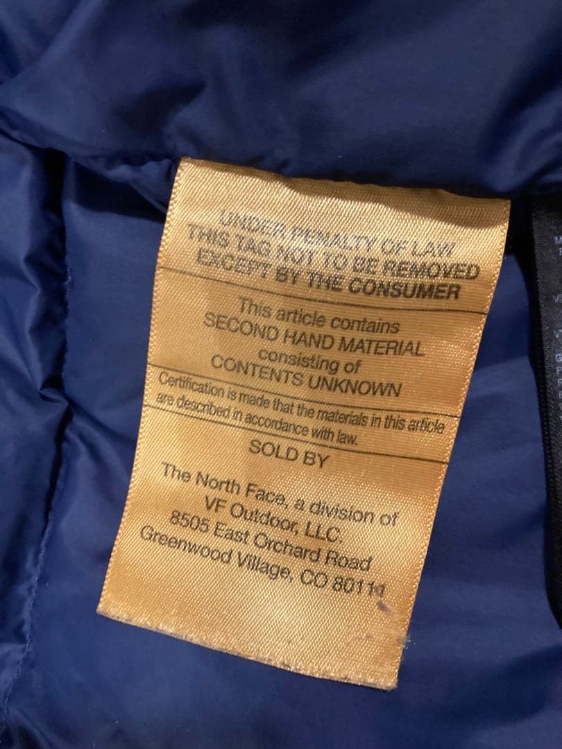 【早い者勝ち】THE NORTH FACE ネイビー ダウンジャケット XL