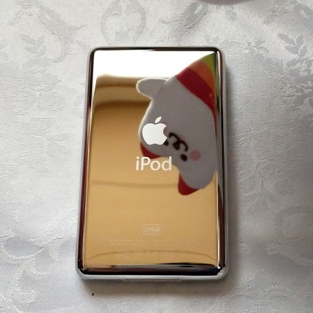 【美品】iPod Classic 第6世代 グレー MC297化 256GB