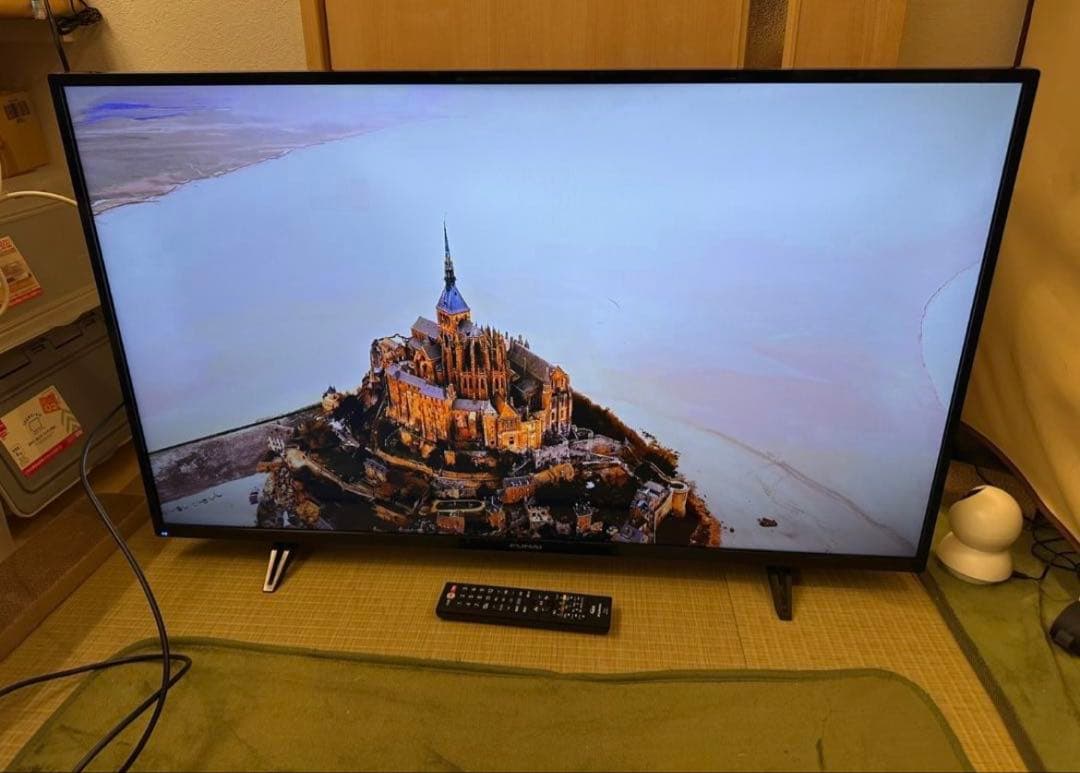 funai43型 テレビ FL-43U3030 4K対応！　チェンソー修理屋専用