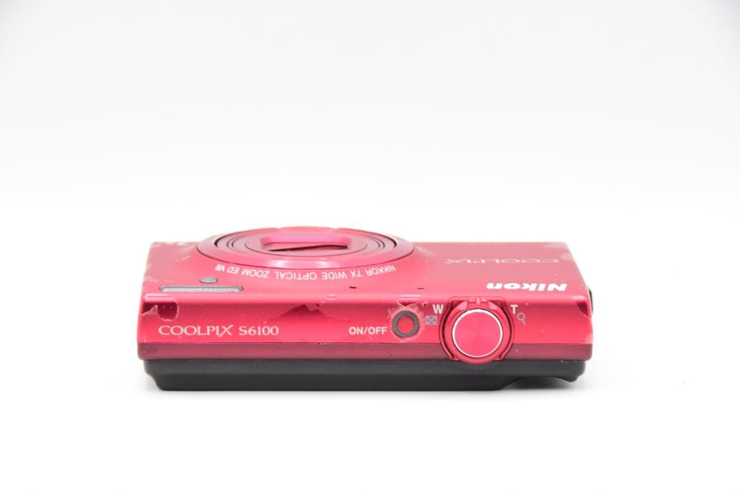 ニコン Nikon COOLPIX S6100 レッド《動作確認済み》